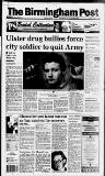 Birmingham Daily Post Wednesday 27 January 1993 Page 1