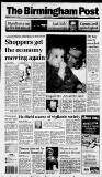Birmingham Daily Post Thursday 18 February 1993 Page 1