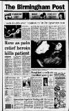Birmingham Daily Post Wednesday 09 June 1993 Page 1