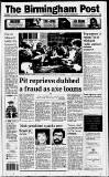 Birmingham Daily Post Saturday 19 June 1993 Page 1
