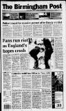 Birmingham Daily Post Thursday 14 October 1993 Page 1