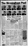 Birmingham Daily Post Friday 19 November 1993 Page 1