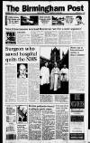 Birmingham Daily Post Saturday 01 October 1994 Page 1