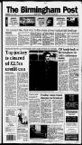 Birmingham Daily Post Saturday 14 January 1995 Page 1