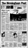 Birmingham Daily Post Friday 10 February 1995 Page 1