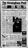 Birmingham Daily Post Saturday 04 November 1995 Page 1