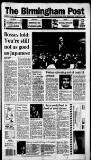 Birmingham Daily Post Thursday 09 November 1995 Page 1