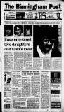 Birmingham Daily Post Wednesday 22 November 1995 Page 1