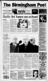 Birmingham Daily Post Monday 04 November 1996 Page 1