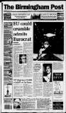Birmingham Daily Post Saturday 22 March 1997 Page 1