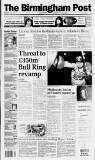 Birmingham Daily Post Thursday 02 October 1997 Page 1