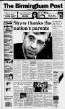 Birmingham Daily Post Wednesday 07 January 1998 Page 1
