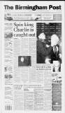 Birmingham Daily Post Tuesday 05 January 1999 Page 1