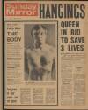 Sunday Mirror Sunday 03 March 1968 Page 1