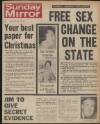 Sunday Mirror Sunday 20 December 1970 Page 1