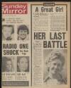 Sunday Mirror Sunday 27 December 1970 Page 1