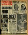 Sunday Mirror Sunday 30 May 1976 Page 1