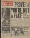 Sunday Mirror Sunday 12 March 1978 Page 1