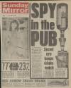 Sunday Mirror Sunday 18 May 1980 Page 1