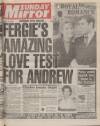 Sunday Mirror Sunday 23 March 1986 Page 1