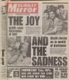 Sunday Mirror Sunday 20 December 1987 Page 1