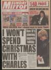 Sunday Mirror Sunday 08 November 1992 Page 1