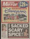 Sunday Mirror Sunday 21 September 1997 Page 1