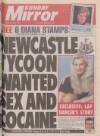 Sunday Mirror Sunday 22 March 1998 Page 1