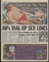 MPs DIAL UP SEX LINES