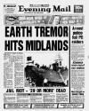 Birmingham Mail Monday 02 April 1990 Page 1