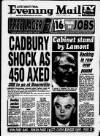 Birmingham Mail Thursday 01 October 1992 Page 1