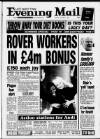 Birmingham Mail Tuesday 04 October 1994 Page 1