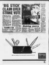 EVENING MAIL THURSDAY MAY 18 1995 ‘BIG STICK’ CLAIM OVER STRIKE VOTE TEACHER union leaders In West Midlands have accu-sed