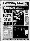 Birmingham Mail Wednesday 29 November 1995 Page 1