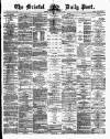 Bristol Daily Post Thursday 31 August 1871 Page 1