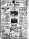 Clifton and Redland Free Press Friday 15 March 1895 Page 1
