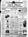Clifton and Redland Free Press Friday 14 May 1897 Page 1