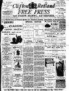 Clifton and Redland Free Press Friday 28 May 1897 Page 1