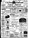 Clifton and Redland Free Press Friday 16 July 1897 Page 1
