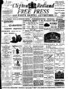 Clifton and Redland Free Press Friday 30 July 1897 Page 1