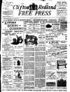 Clifton and Redland Free Press Friday 01 October 1897 Page 1