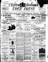 Clifton and Redland Free Press Friday 05 November 1897 Page 1