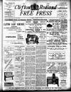 Clifton and Redland Free Press Friday 21 January 1898 Page 1