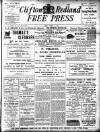 Clifton and Redland Free Press Friday 25 March 1898 Page 1