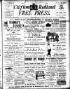 Clifton and Redland Free Press Friday 27 May 1898 Page 1