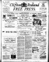 Clifton and Redland Free Press Friday 30 September 1898 Page 1