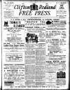 Clifton and Redland Free Press Friday 11 November 1898 Page 1