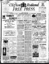 Clifton and Redland Free Press Friday 10 March 1899 Page 1