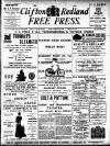 Clifton and Redland Free Press Friday 26 January 1900 Page 1