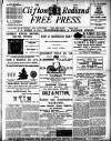 Clifton and Redland Free Press Friday 16 March 1900 Page 1